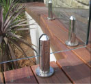 Stainless Steel Spigots w/ Base Plates