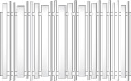 Random 40/65/90mm Vertical Slats - Face Welded