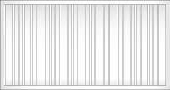 Random 90/65/40mm Vertical Slats - Welded in Frame