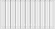 50 x 25mm Angle/65 x 16mm Slat Vertically Face Welded on Small Edge